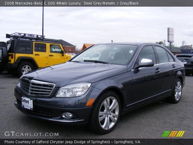 2008 Mercedes-Benz C 300 4Matic Luxury in Steel Grey Metallic