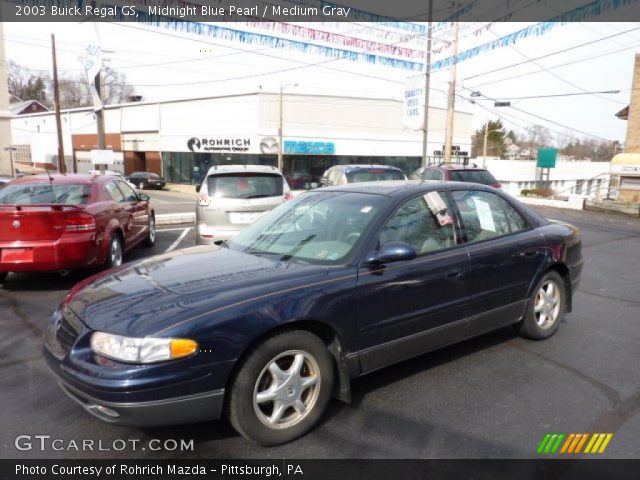 2003 Buick Regal GS in Midnight Blue Pearl