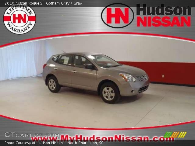 2010 Nissan Rogue S in Gotham Gray