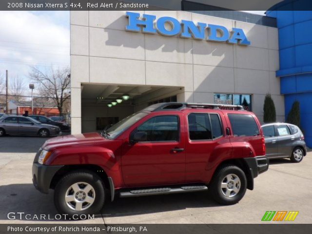 2008 Nissan Xterra S 4x4 in Red Alert
