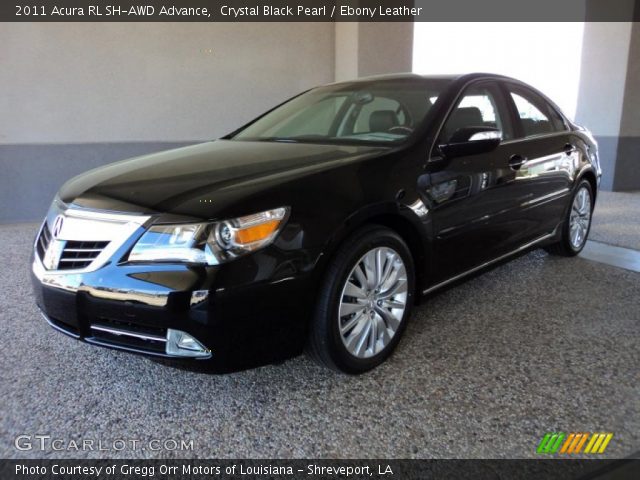 2011 Acura RL SH-AWD Advance in Crystal Black Pearl