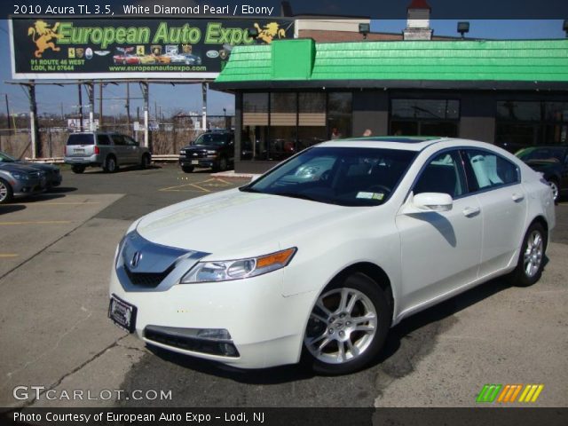 2010 Acura TL 3.5 in White Diamond Pearl