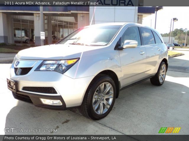 2011 Acura MDX Advance in Palladium Metallic
