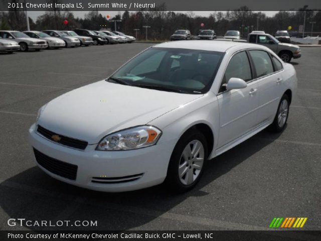 2011 Chevrolet Impala LS in Summit White