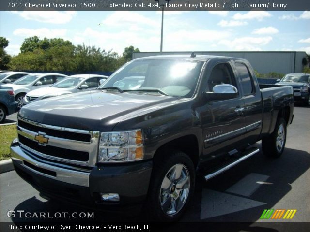 2011 Chevrolet Silverado 1500 LT Extended Cab 4x4 in Taupe Gray Metallic