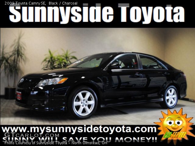 2009 Toyota Camry SE in Black
