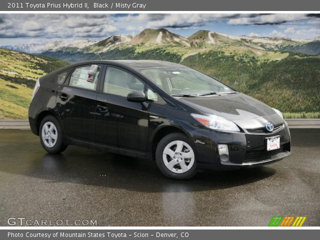 2011 Toyota Prius Hybrid II in Black