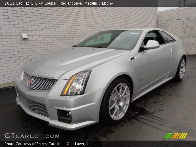 2011 Cadillac CTS -V Coupe in Radiant Silver Metallic