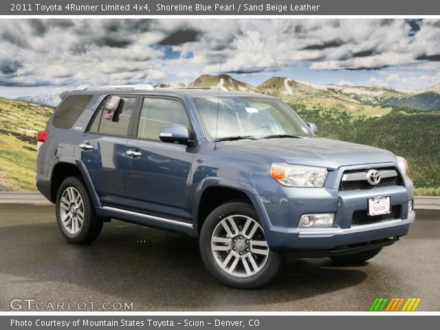 2011 Toyota 4Runner Limited 4x4 in Shoreline Blue Pearl