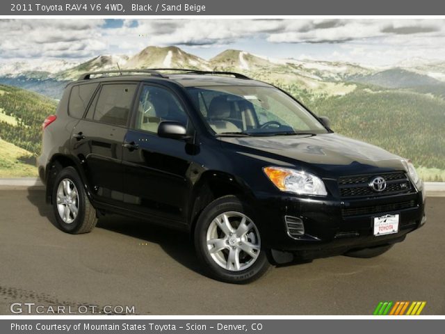 2011 Toyota RAV4 V6 4WD in Black