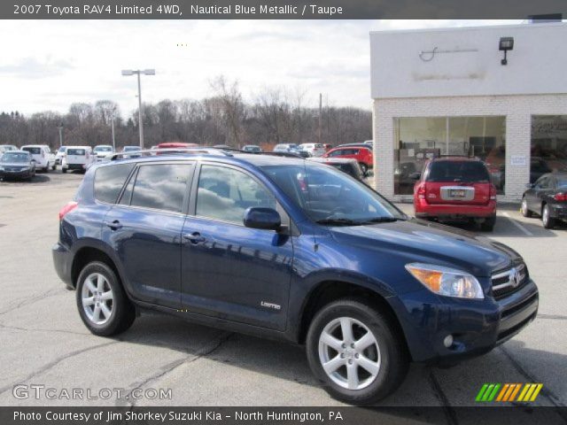 2007 Toyota RAV4 Limited 4WD in Nautical Blue Metallic