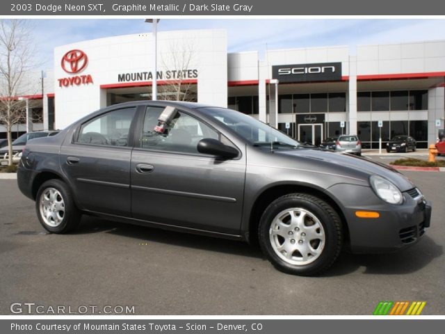 2003 Dodge Neon SXT in Graphite Metallic