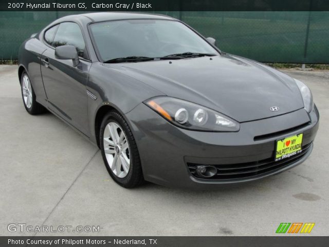 2007 Hyundai Tiburon GS in Carbon Gray