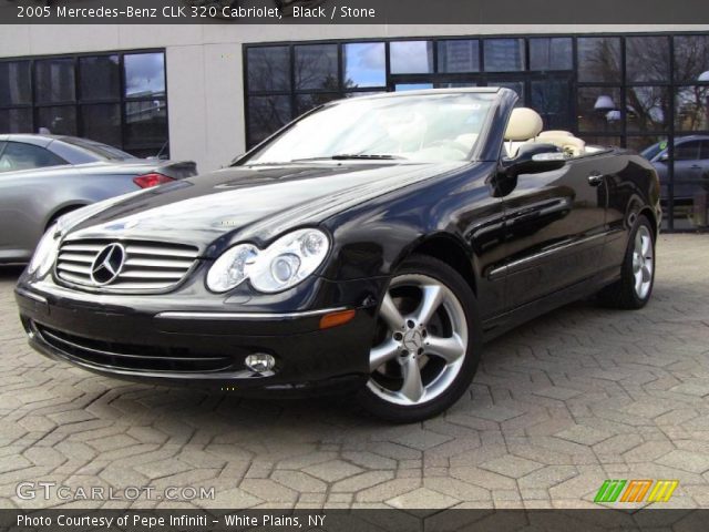 2005 Mercedes-Benz CLK 320 Cabriolet in Black