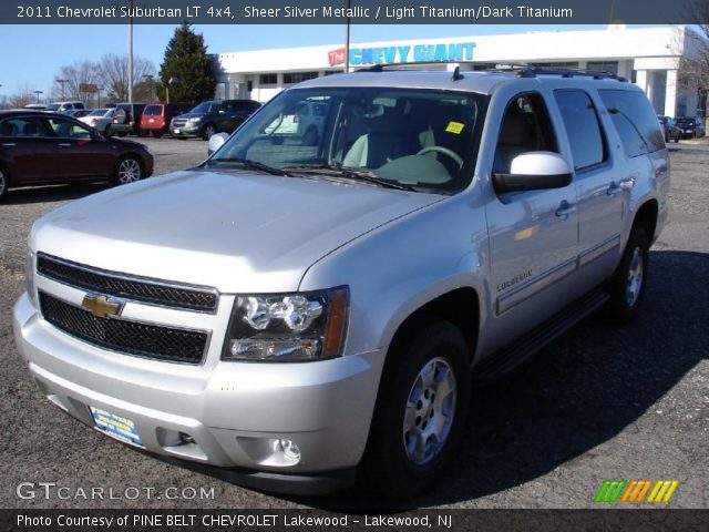 2011 Chevrolet Suburban LT 4x4 in Sheer Silver Metallic