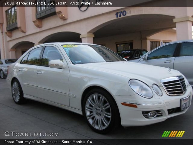 2008 Mercedes-Benz E 350 Sedan in Arctic White