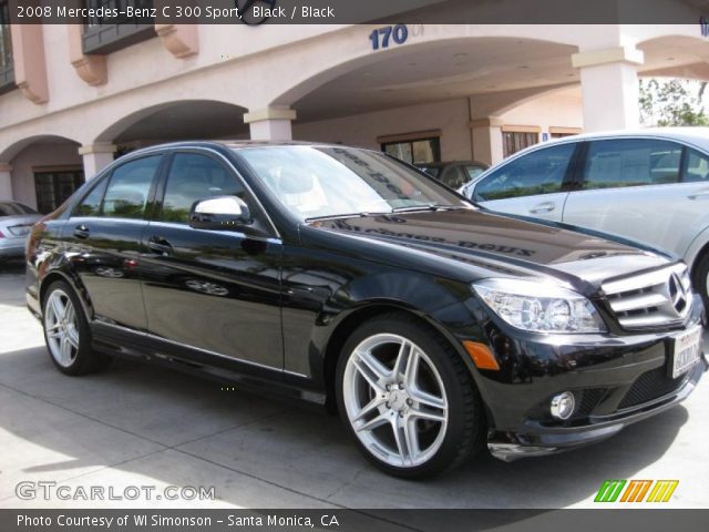 2008 Mercedes-Benz C 300 Sport in Black