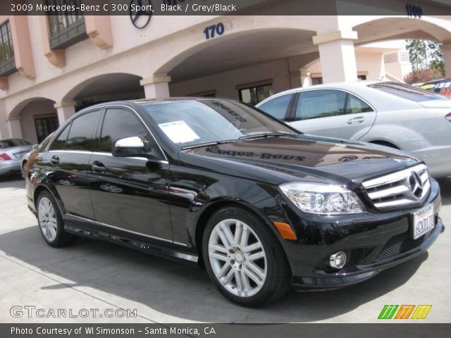 2009 Mercedes-Benz C 300 Sport in Black