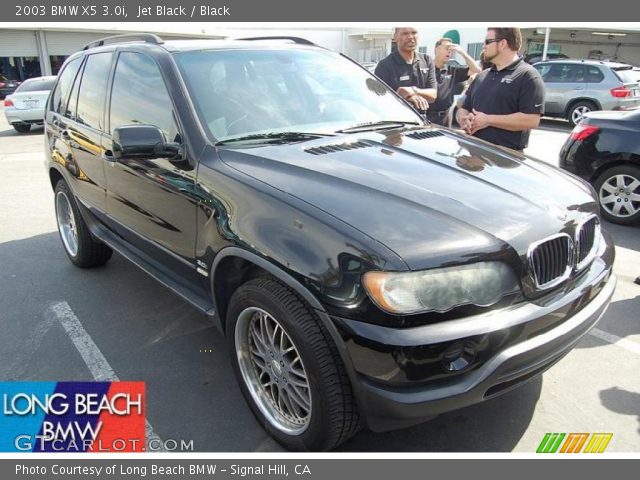 2003 BMW X5 3.0i in Jet Black