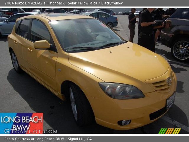 2004 Mazda MAZDA3 s Hatchback in Solar Yellow Mica