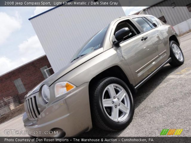 2008 Jeep Compass Sport in Light Khaki Metallic