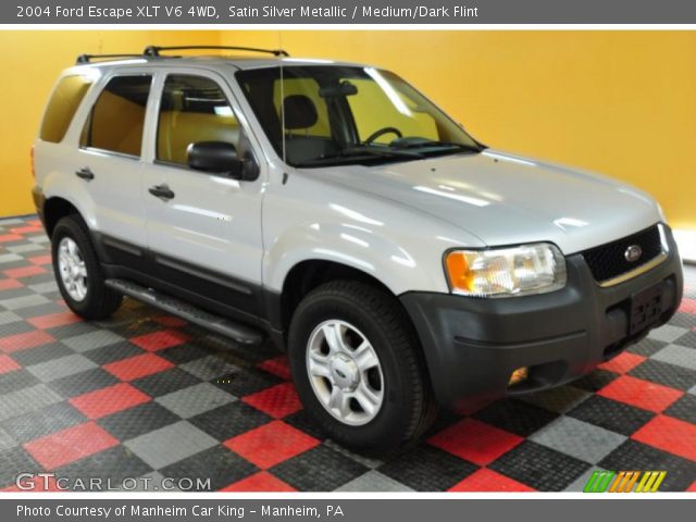 2004 Ford Escape XLT V6 4WD in Satin Silver Metallic