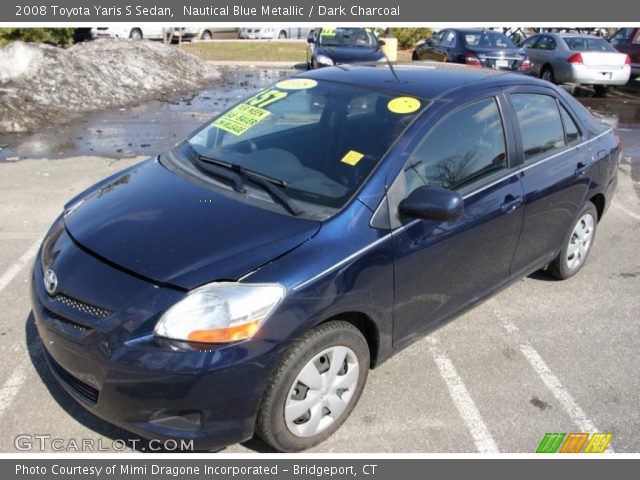 2008 Toyota Yaris S Sedan in Nautical Blue Metallic