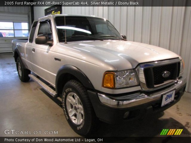 2005 Ford Ranger FX4 Off-Road SuperCab 4x4 in Silver Metallic