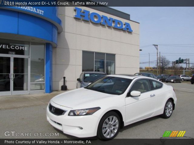 2010 Honda Accord EX-L V6 Coupe in Taffeta White