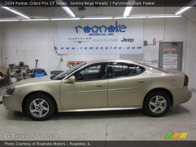 2004 Pontiac Grand Prix GT Sedan in Sedona Beige Metallic
