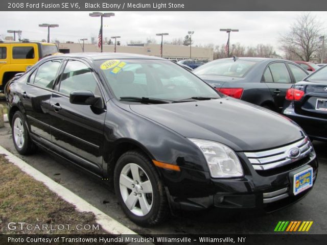 2008 Ford Fusion SE V6 in Black Ebony