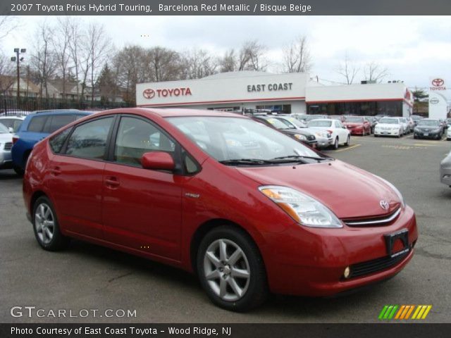 2007 Toyota Prius Hybrid Touring in Barcelona Red Metallic