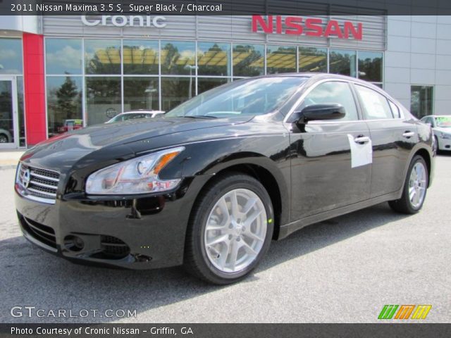 2011 Nissan Maxima 3.5 S in Super Black