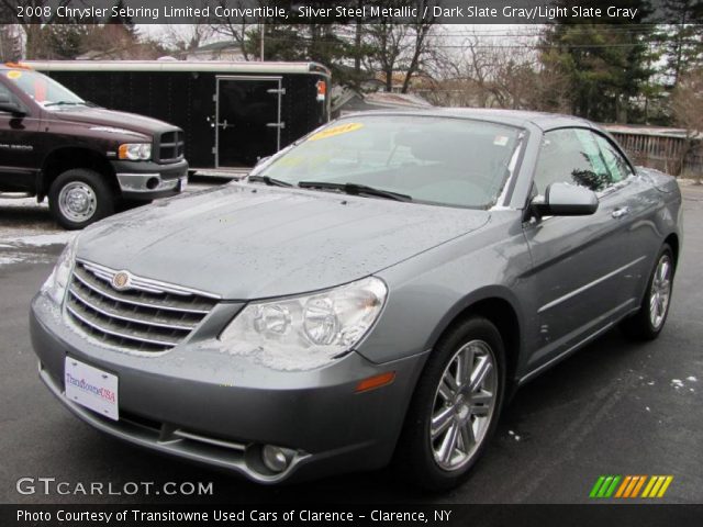 2008 Chrysler Sebring Limited Convertible in Silver Steel Metallic