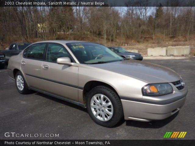 2003 Chevrolet Impala  in Sandrift Metallic