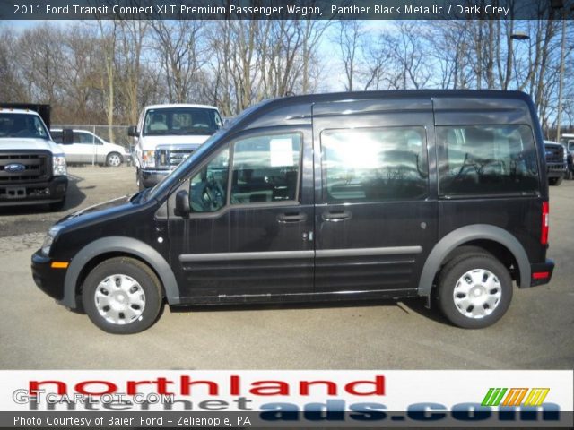 2011 Ford Transit Connect XLT Premium Passenger Wagon in Panther Black Metallic