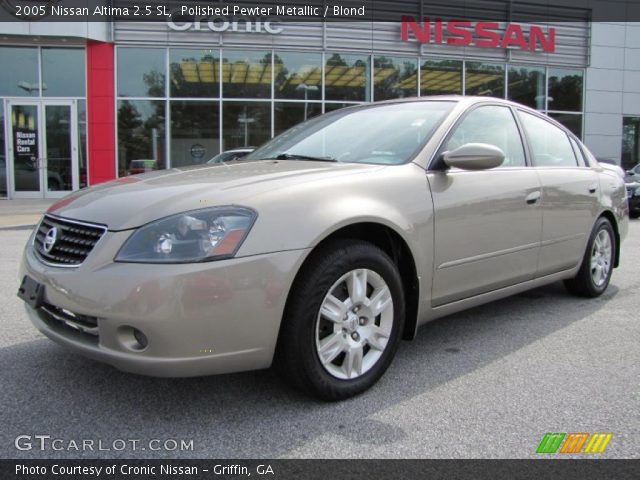 2005 Nissan Altima 2.5 SL in Polished Pewter Metallic