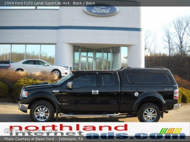 2004 Ford F150 Lariat SuperCab 4x4 in Black