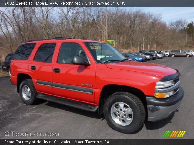 2002 Chevrolet Tahoe LS 4x4 in Victory Red