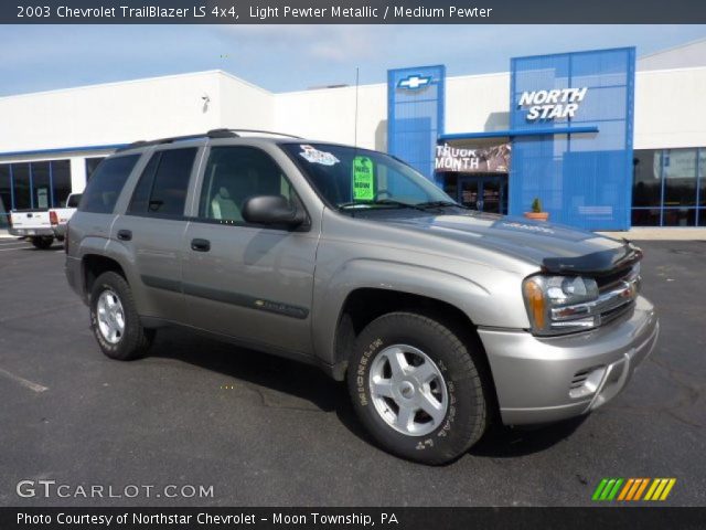 2003 Chevrolet TrailBlazer LS 4x4 in Light Pewter Metallic