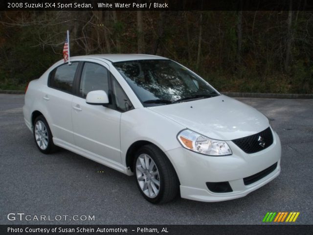 2008 Suzuki SX4 Sport Sedan in White Water Pearl