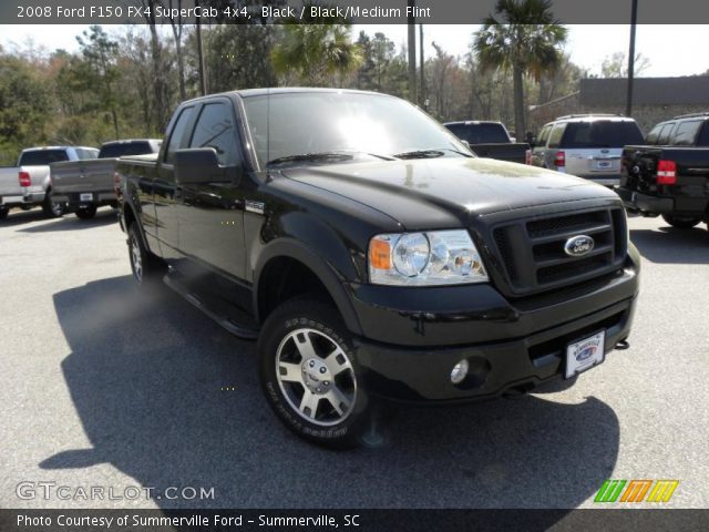 2008 Ford F150 FX4 SuperCab 4x4 in Black