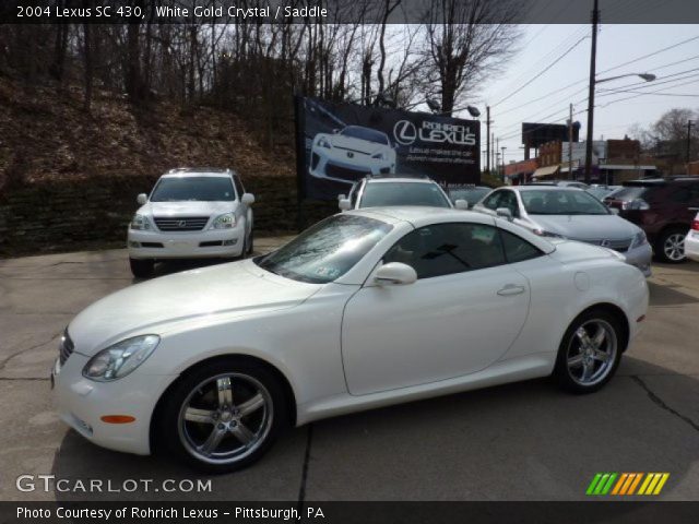 2004 Lexus SC 430 in White Gold Crystal