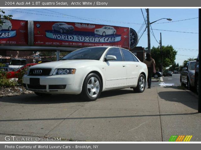 2004 Audi A4 1.8T quattro Sedan in Arctic White