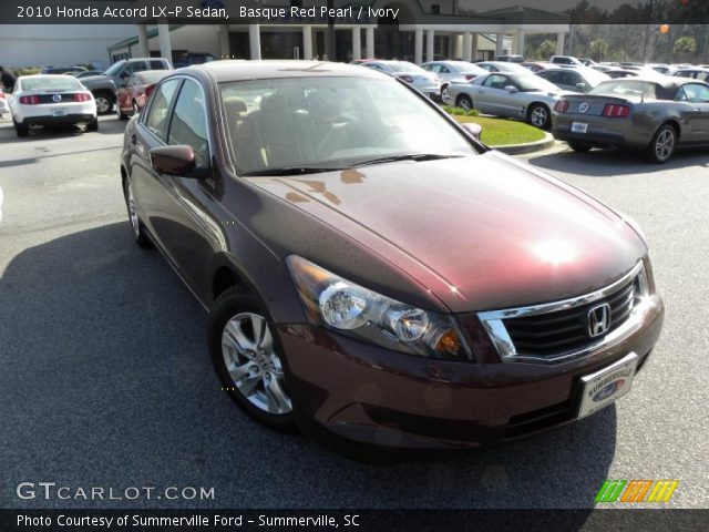 2010 Honda Accord LX-P Sedan in Basque Red Pearl