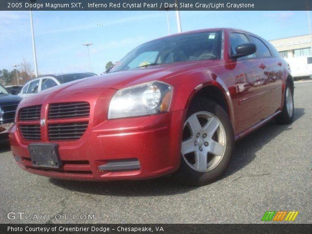 2005 Dodge Magnum SXT in Inferno Red Crystal Pearl