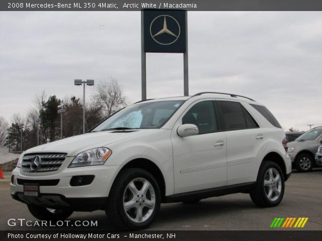 2008 Mercedes-Benz ML 350 4Matic in Arctic White