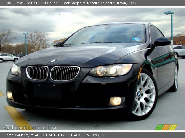 2007 BMW 3 Series 328i Coupe in Black Sapphire Metallic