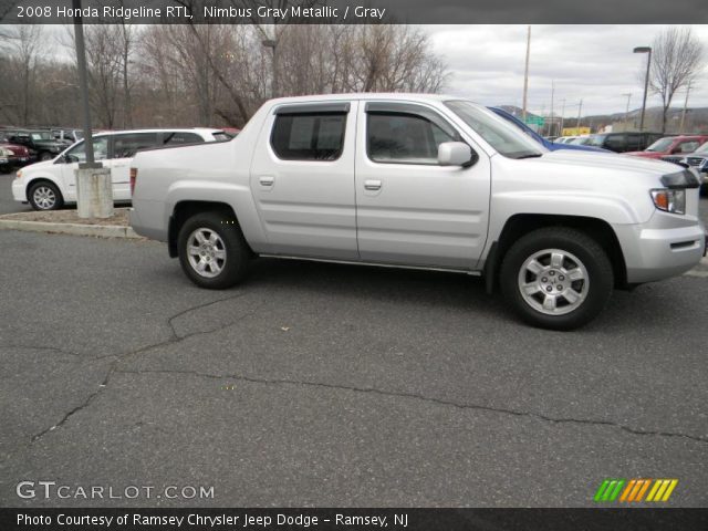 2008 Honda Ridgeline RTL in Nimbus Gray Metallic