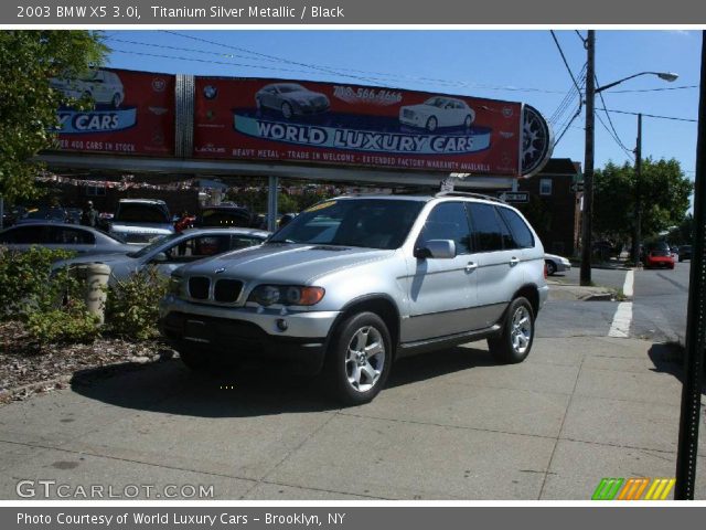 2003 BMW X5 3.0i in Titanium Silver Metallic